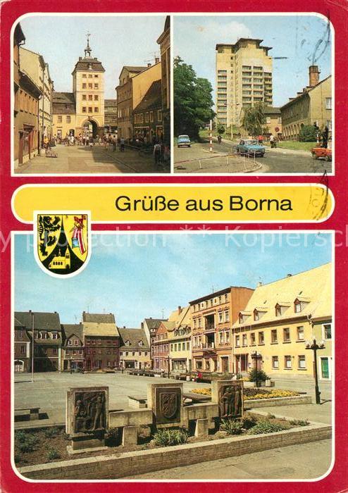 Borna Leipzig Reichstor Hochhaus Markt