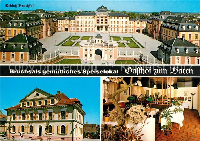 Bruchsal Gasthof Baeren Schloss