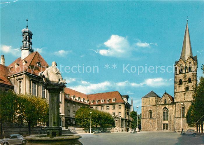 Herford Rathaus Muensterkirche