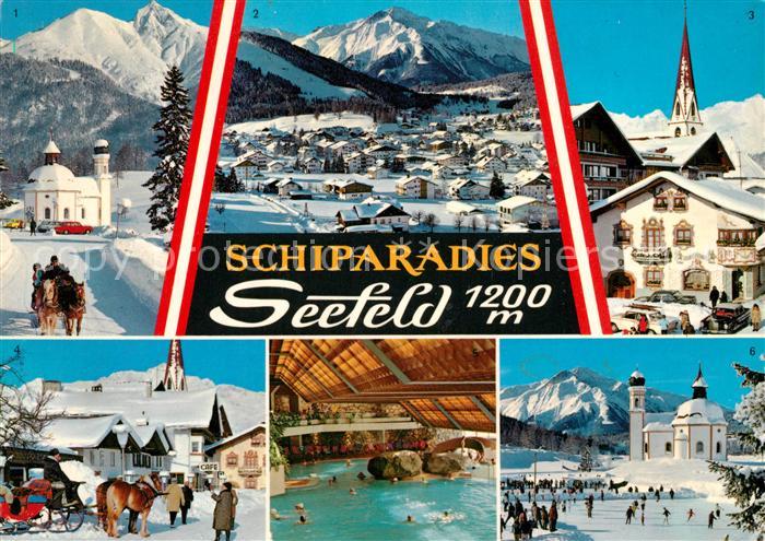 Seefeld Tirol Seekirchlein Reitherspitze Hocheder Olympia-Sport-Kongresszentrum