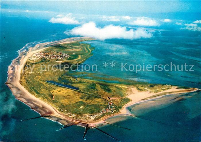 Wangerooge Nordseebad Fliegeraufnahme