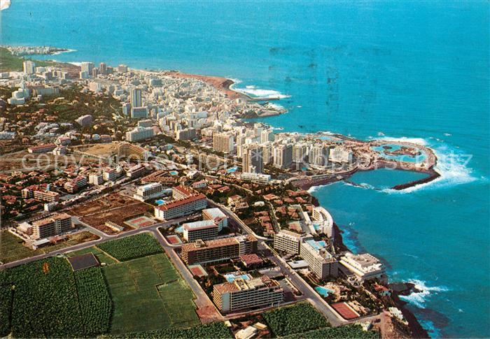 Puerto de la Cruz Fliegeraufnahme