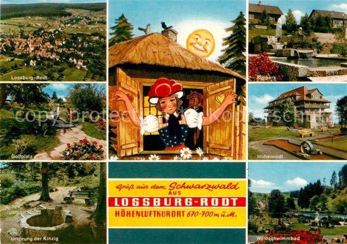 Rodt Lossburg Ursprung Kinzig Golfplatz Kurpark