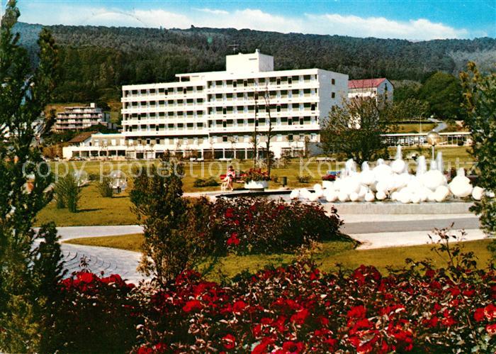 Bad Soden-Salmuenster Kurpark Kurklinik Hessen