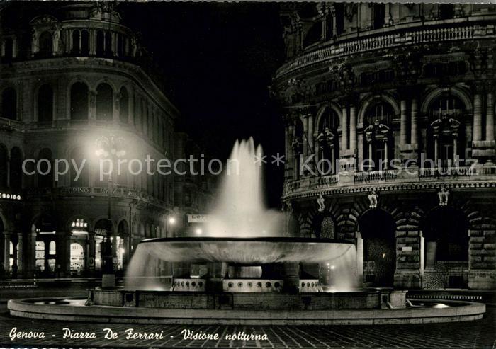 Genova Genua Liguria Piazza De Ferrari