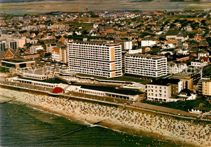 Westerland Sylt Fliegeraufnahme Kurzentrum