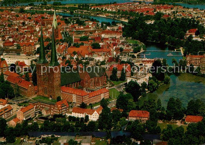 Luebeck Fliegeraufnahme