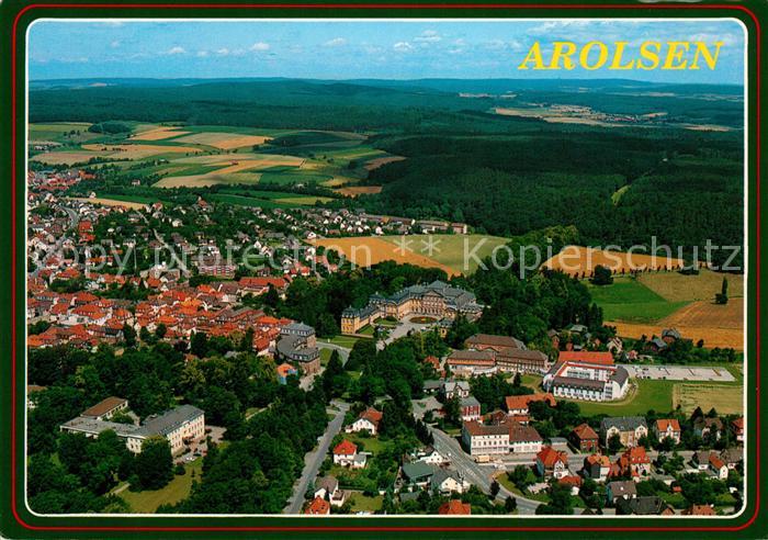 Arolsen Bad Fliegeraufnahme