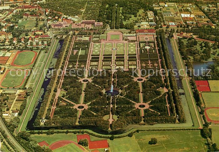 Herrenhausen Hannover Fliegeraufnahme Grosse Garten