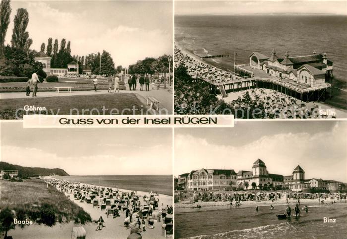 Goehren Ruegen Sellin Binz Baabe