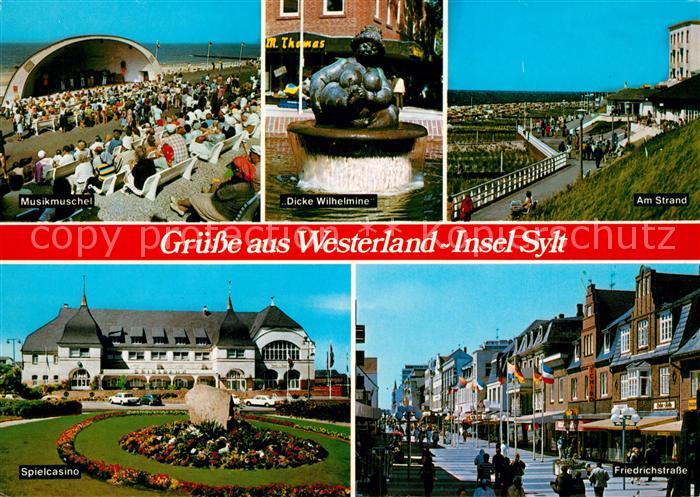 Westerland Sylt Dicke Wilhelmine Friedrichstrasse
