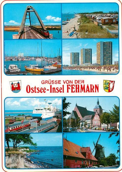 Fehmarn Bruecke Hochhaus Hafen Faehre