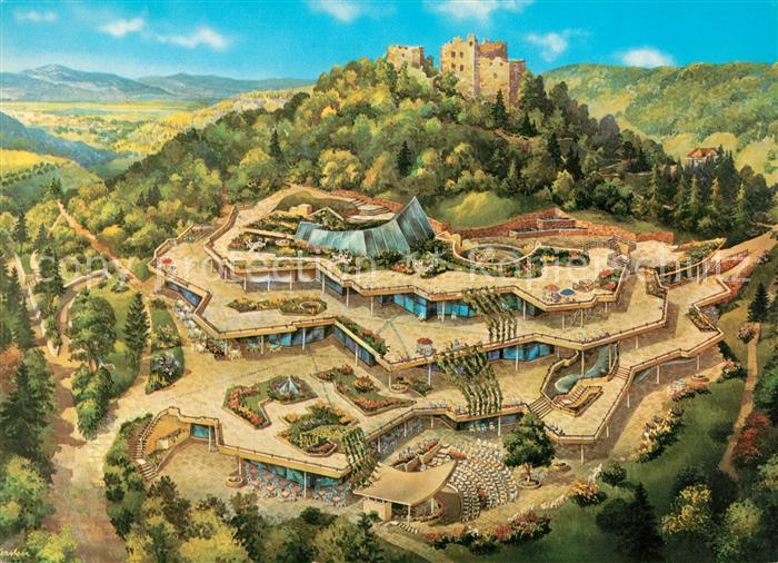 BADENWEILER BW Neue Kurhaus Kuenstlerkarte Bruno Kersten