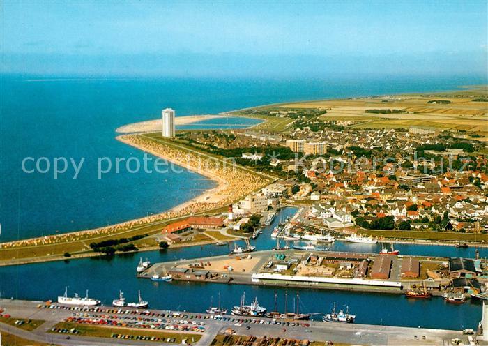 Buesum Nordseebad Fliegeraufnahme