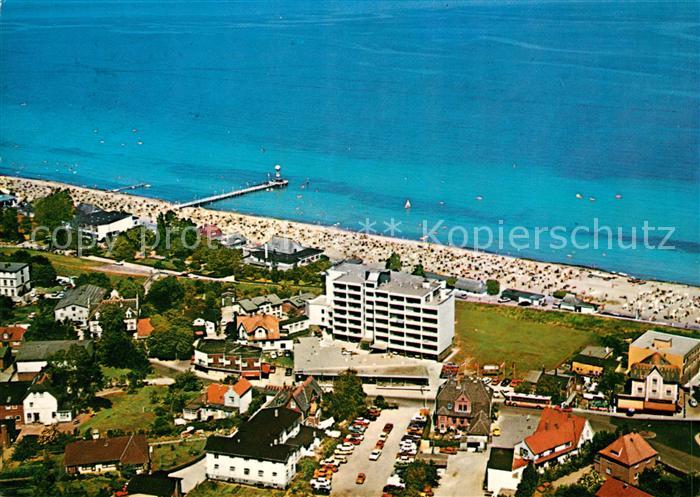 Dahme Ostseebad Fliegeraufnahme Strandhotel Seebruecke