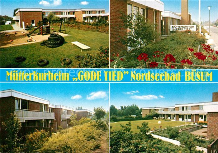 Buesum Nordseebad Muetterkurheim Gode Tied