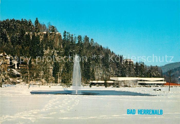 Bad Herrenalb Panorama Winter