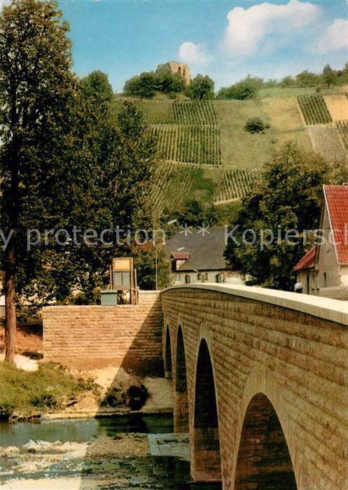 Ingelfingen Bad Kocherbruecke Ruine