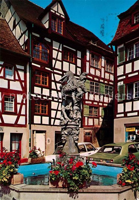 Meersburg Bodensee Schnabelgierebrunnen