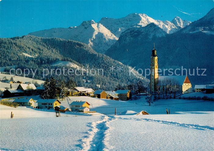 Pfronten Ostallgaeu Bayern Vilser Koegel Schlicke Gimpel Winter