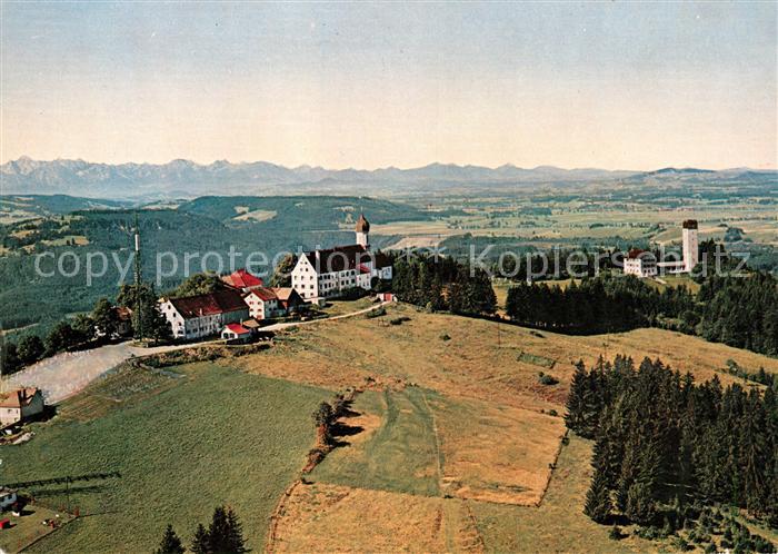 Hohenpeissenberg Wetterstation Fliegeraufnahme