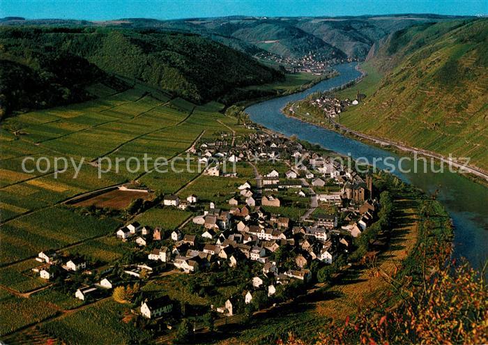 Ernst Cochem Fliegeraufnahme Valwig Cochem Sehl