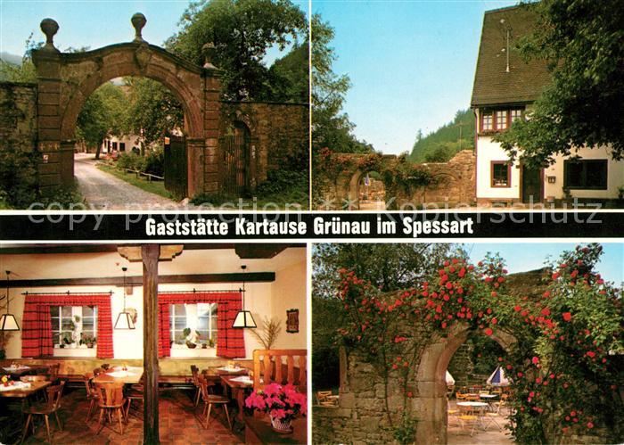 Hasloch Main Gaststaette Kartause Gruenau