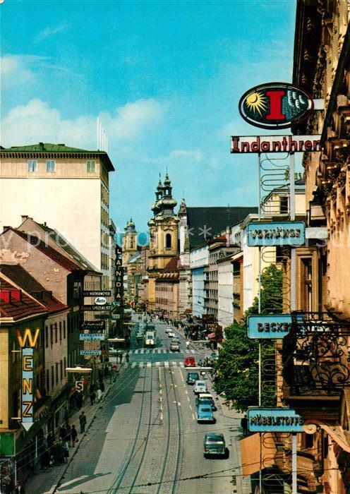 Linz Donau Landstrasse Mozartkreuzung