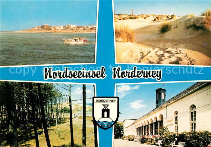 Norderney Nordseebad Duenen Kurhaus Panoramen