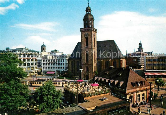Frankfurt Main Hauptwache Katharinen Kirche