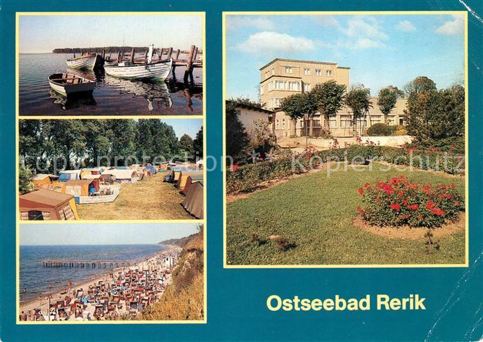 Rerik Ostseebad Strand Campingplatz Salzhaff Kurhaus