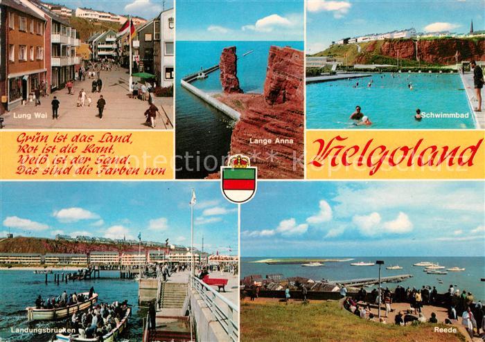 Helgoland Lung Wai Schwimmbad Landungsbruecken Reede