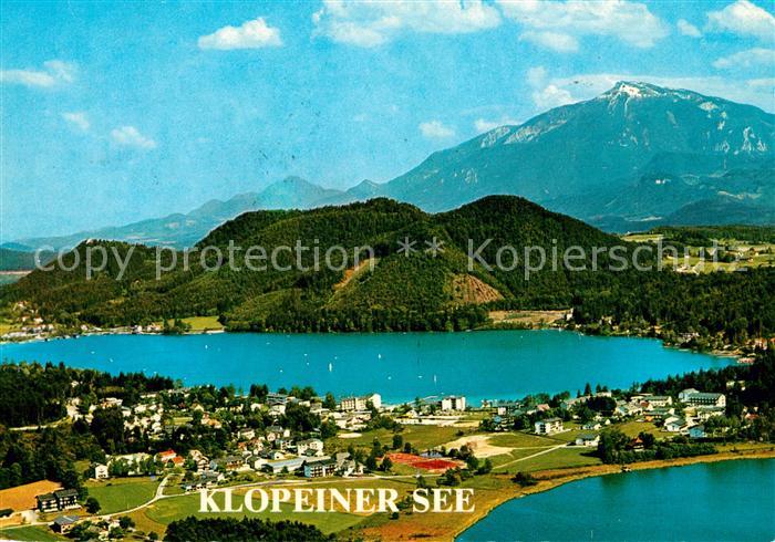 Klopeinersee Fliegeraufnahme Kleinsee Petzen