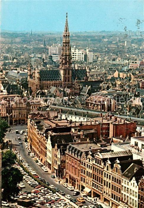 Bruessel Bruxelles Panorama Rathaus