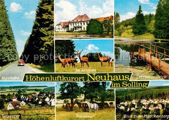 Neuhaus Solling Schloss Kegelbahn Lakenhausteich