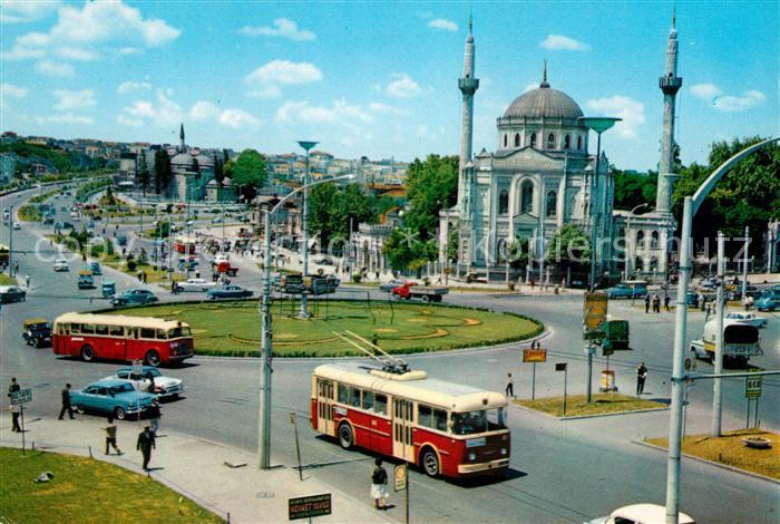 Istanbul Constantinopel Aksaray Platz Valide Moschee