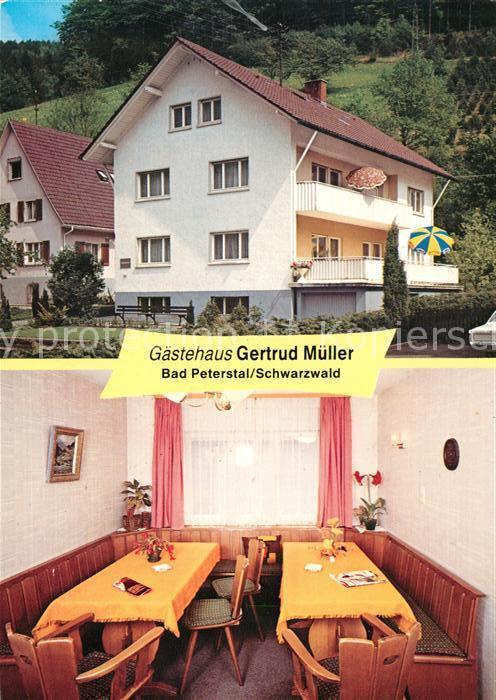 Peterstal-Griesbach Bad Gaestehaus Mueller