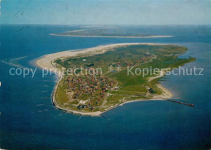 Baltrum Nordseebad Fliegeraufnahme