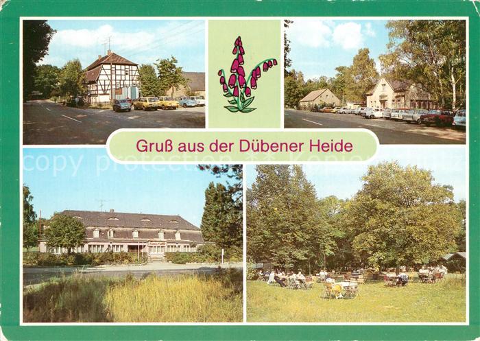 Duebener Heide Heidegasthof Zum Wachtmeister HO Gaststaette Rotes Haus