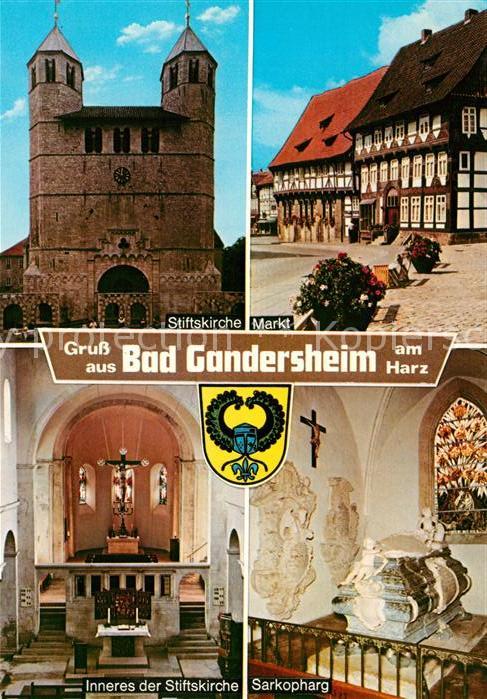 Bad Gandersheim Stiftskirche Markt Sarkopharg