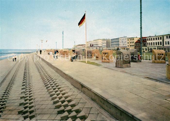Norderney Nordseebad Strandpromenade