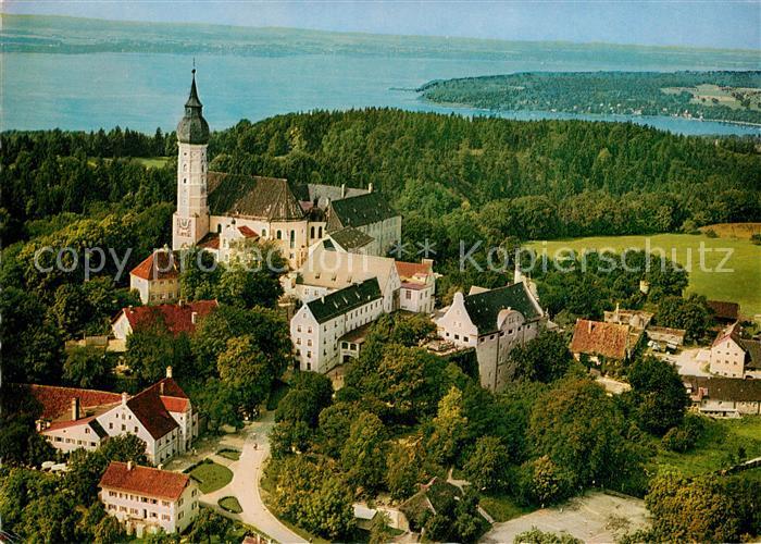 Kloster Andechs Fliegeraufnahme
