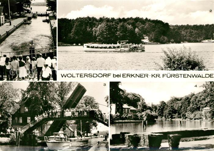 Woltersdorf Erkner Schleuse Flakensee Kalksee