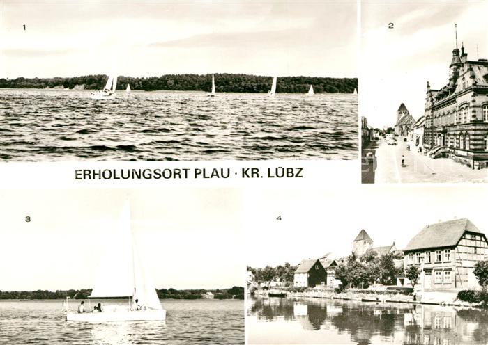 Plau Mecklenburg Marktplatz Strandstrasse