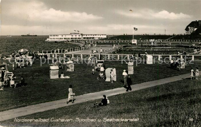 Cuxhaven Nordseebad Sportbad Seebadeanstalt