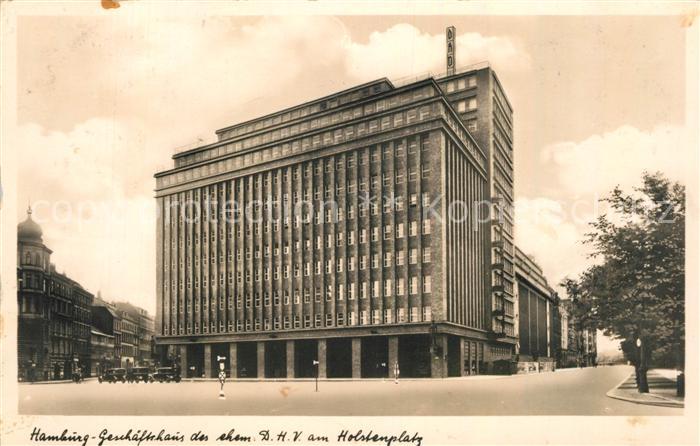 Hamburg Geschaeftshaus chemnisches DHV Holstenplatz