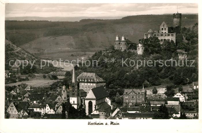 Wertheim Main Panorama Burg