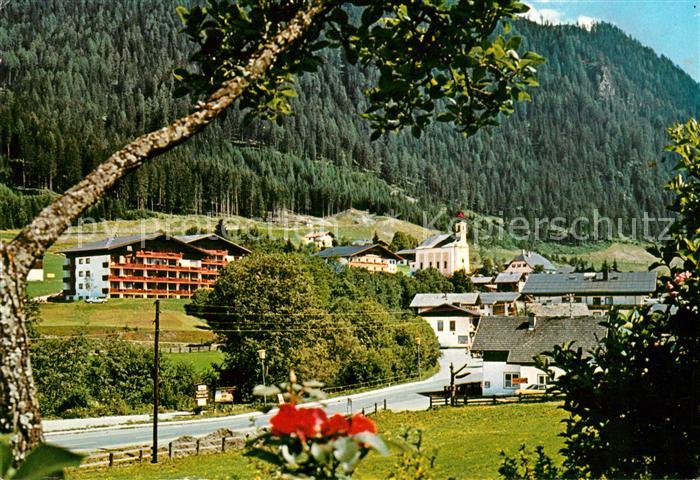 Flachau Kirche Panorama