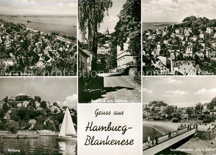 Blankenese Hamburg Suellberg Landungsbruecke