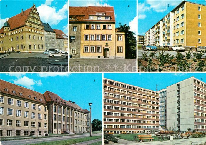 Freiberg Sachsen Koernerhaus Bergakademie Untermarkt